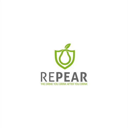Bold concept for natural pear supplement.