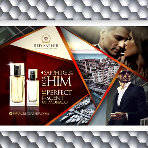 Poster for Red Saphir Mens Perfume