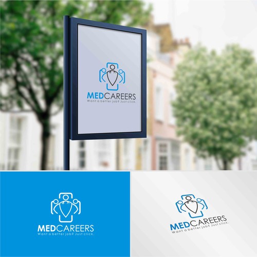 Design a logo for a national brand "MedCAREERS". National advertising campaign to follow relaunch