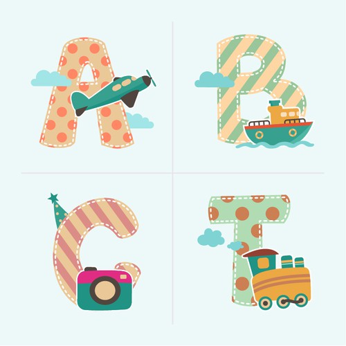 Alphabet illustration