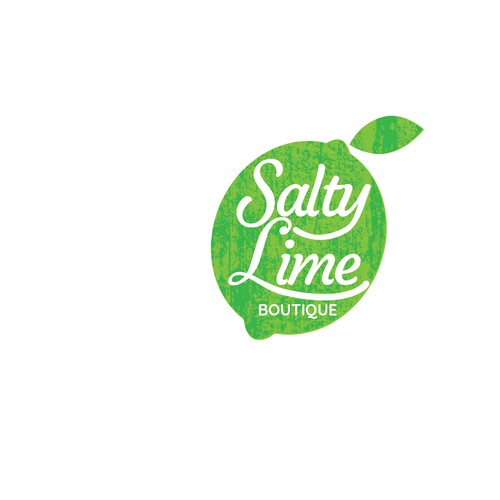 A lime logo for a boutique