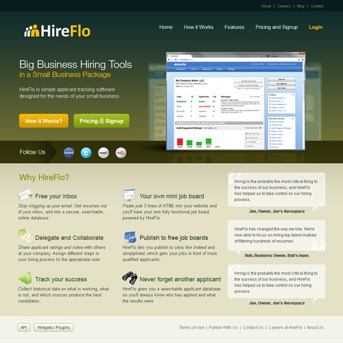 HireFlo Marketing Website