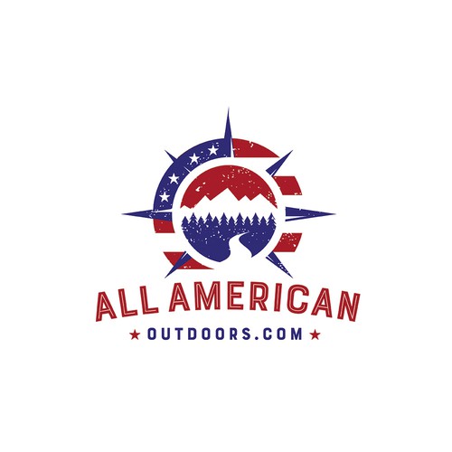 Modern logo design for outdoors