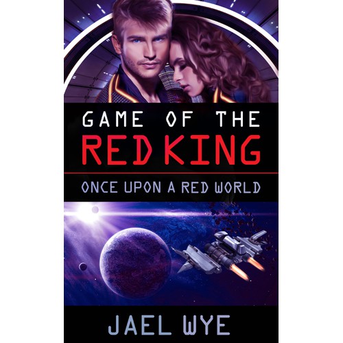 Create an exciting ebook cover for science fiction romance author Jael Wye