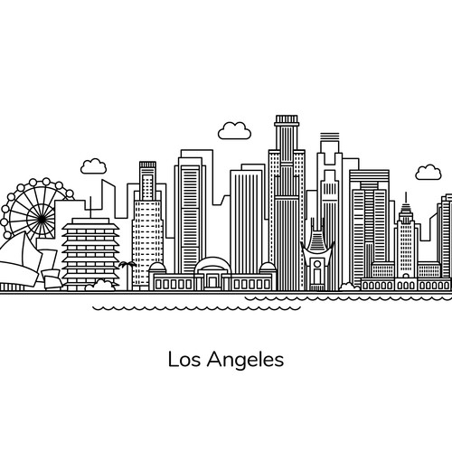 Illustration - Los Angeles 