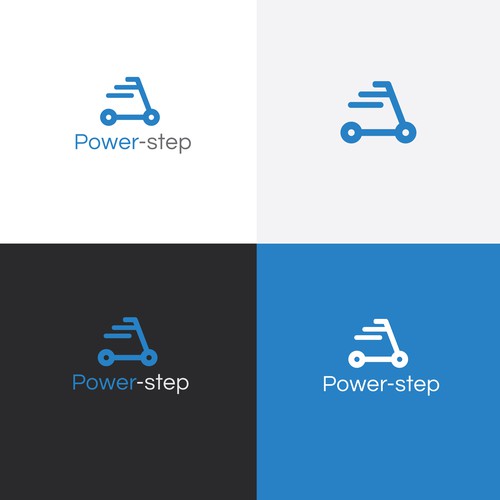 Modern & simple Logo Design For power Step