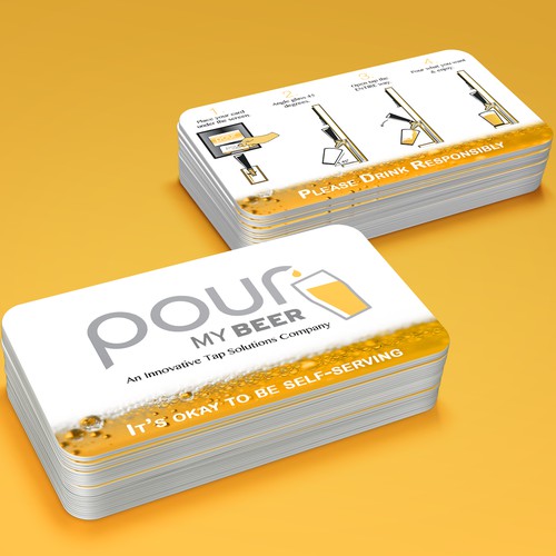 RFID Card Design for Pour My Beer