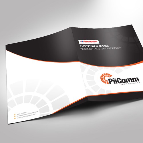 Create a winning proposal template document for PiiComm!