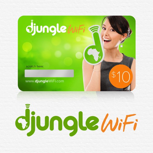 Create an outstanding logo for DjungleWiFi