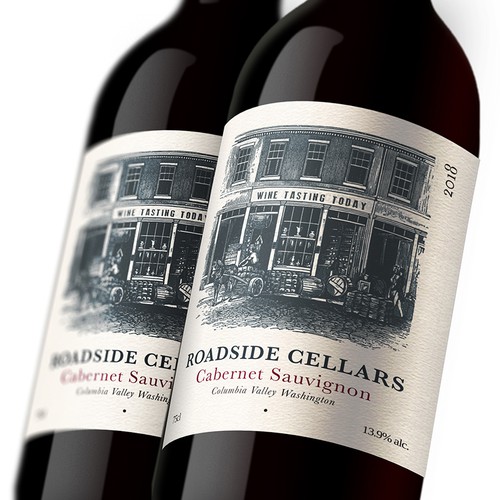 Classic Wine label 