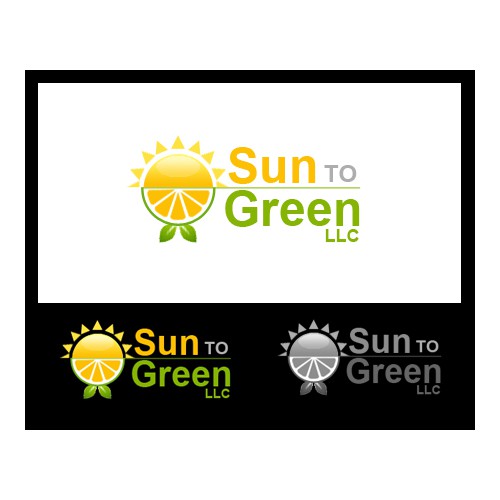Create the next logo for Sun to Green LLC.