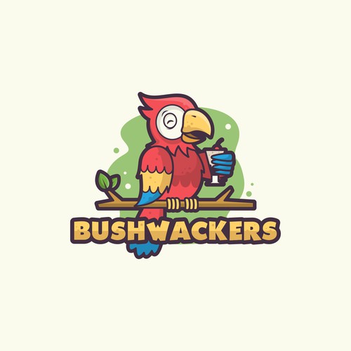 Fun logo for bushwackers