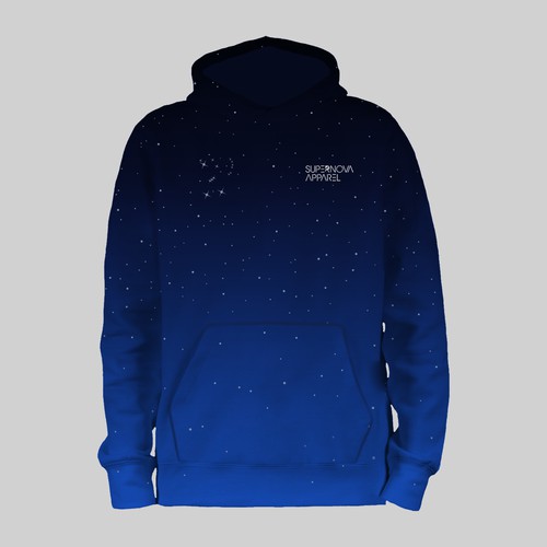 night sky hoodie fade