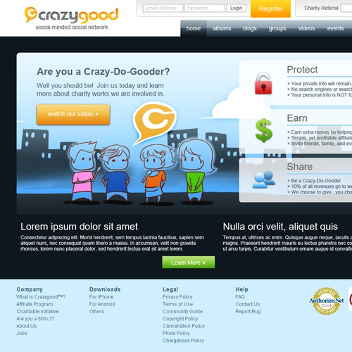 a Crazygood Homepage