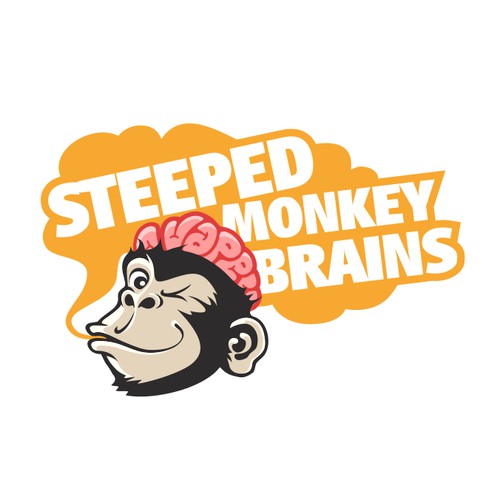 Create a whimsical Monkey with his brains exposed!