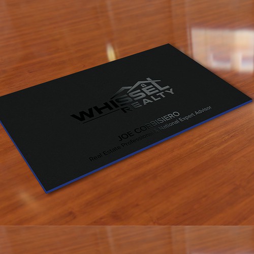 Slick ,Unique High End Real Estate Business Card design