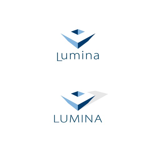 Logo design for LUMINA.