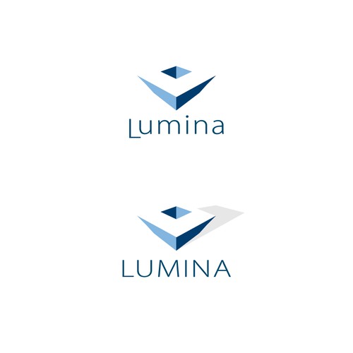 Logo design for LUMINA.
