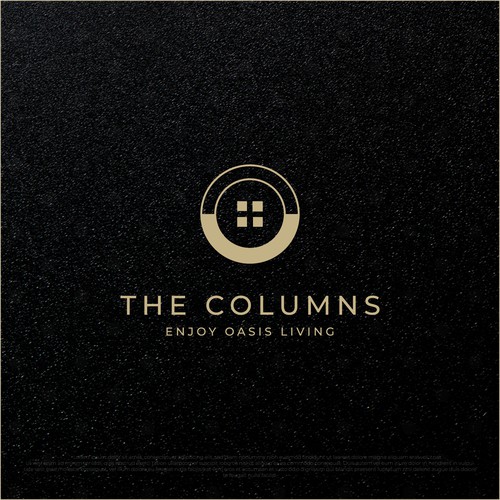 the columns