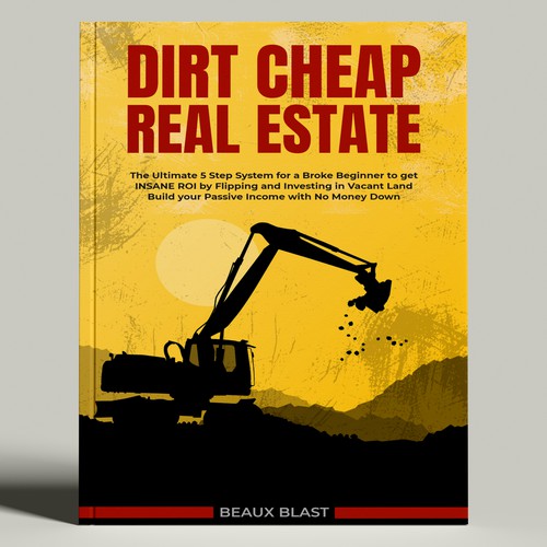 Book cover concept for Dirt Cheap Real Estate (unOfficial)