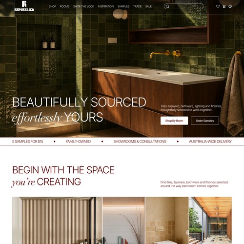 Premium, conversion-focused Shopify redesign for Repubblica