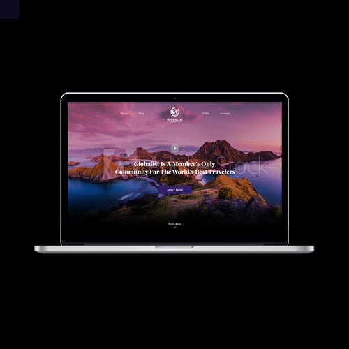 Globalist Website Design Concept