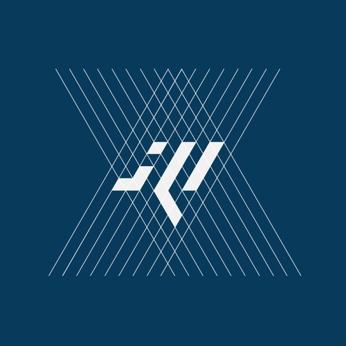 Modern & Futuristic Monogram Logo