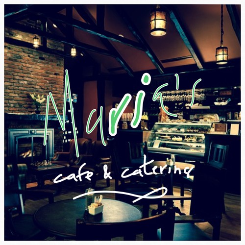 Modern design for Maria's Cafe and Catering