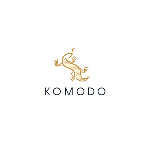 Komodo logo design