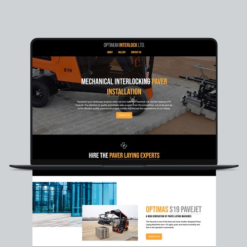 Optimum Interlock Squarespace Website Design 