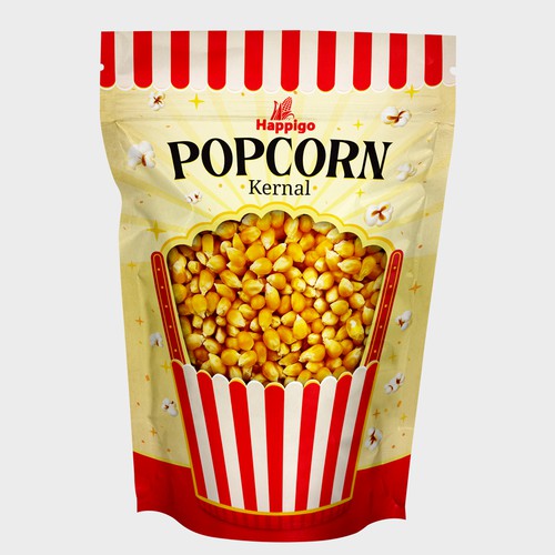 Popcorn Packaging Design