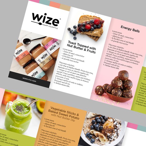 Folded Brochure Concept for Wize