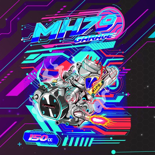 ENGINE HYPERBOOST CYBERPUNK