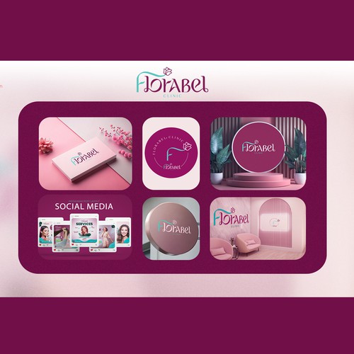 Florabel Logo & visual Identity