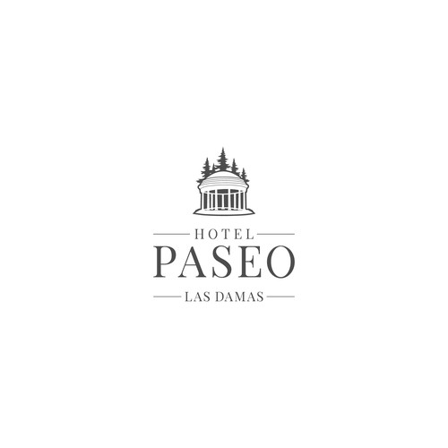 Logo sobrio que de la impresion de naturaleza, para un hotel en la capital de Costa Rica.
