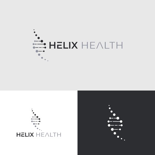 Helix Health Logo Design