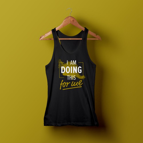 Fitness T-Shirt - I'm Doing This For Me