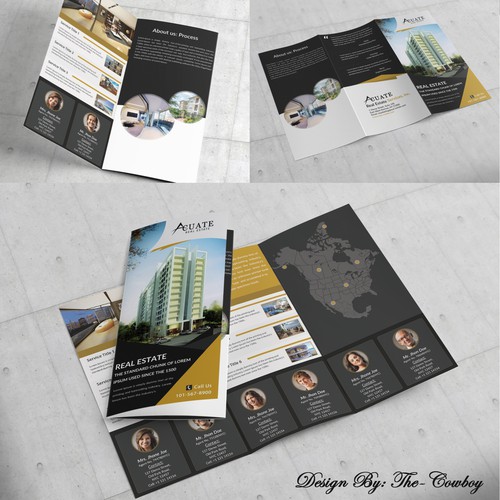 Tri-Fold Luxury Real Estate Brochure - Guaranteed!!
