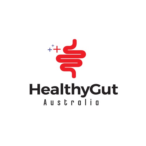 a Medical & Pharmaceutical logo for a company name Healthy Gut Australia