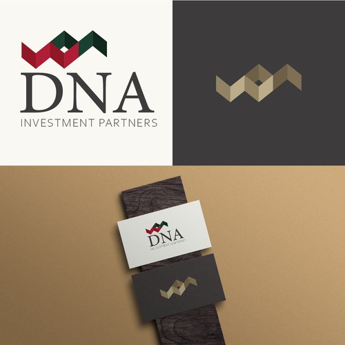 Logo concepts for DNA investment Partner