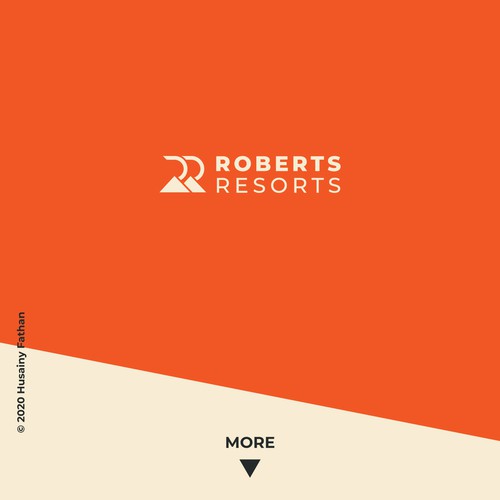 logo concept for resort business