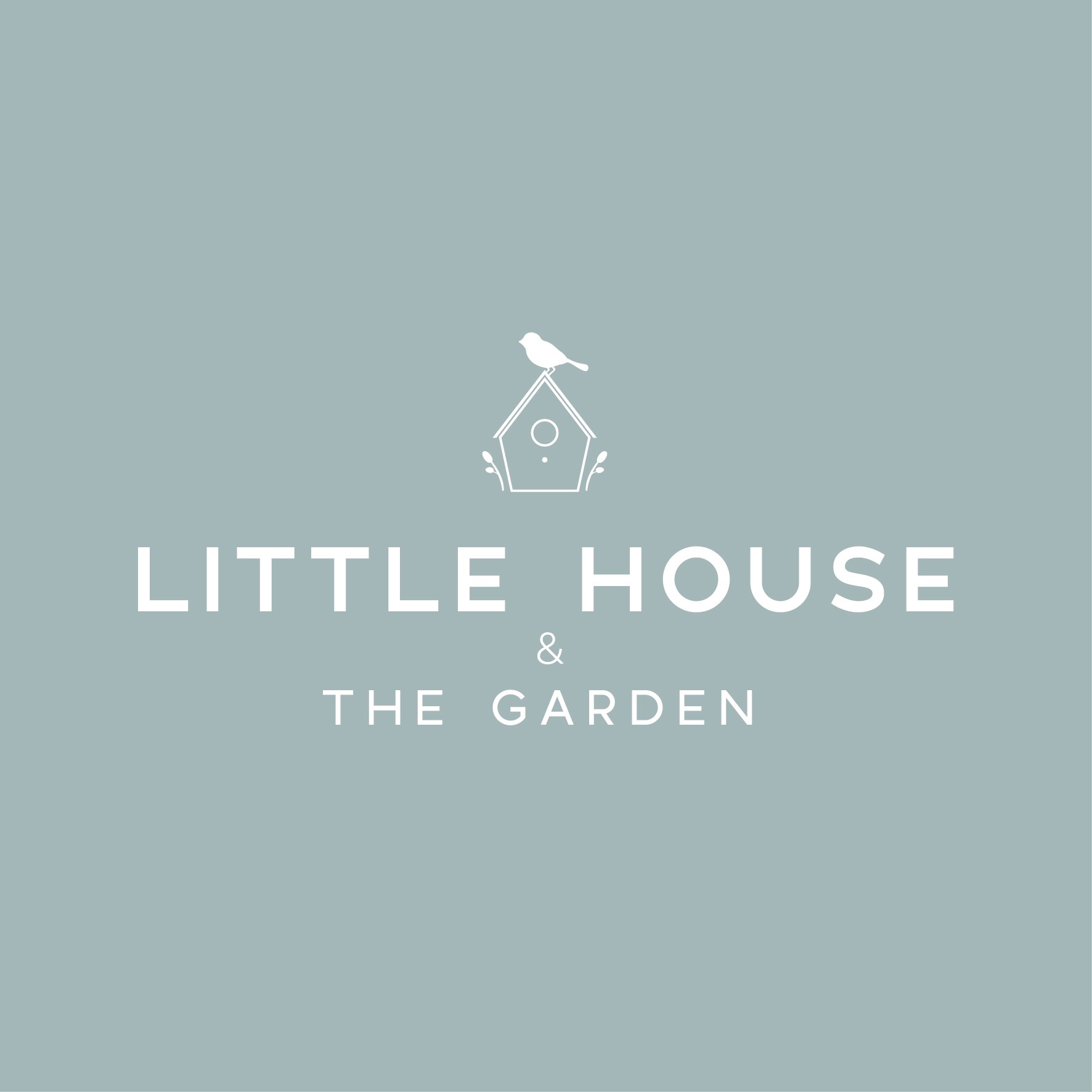 设计一个干净的和时尚的标志为新公司的小房子和花园的