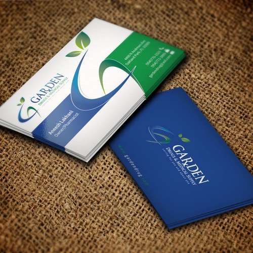 Create a Catchy Business Card for your "Hometown Pharmacy"