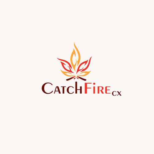 Logo Concept for CatchFireCX [ legal cannabis/marijuana industry (mostly cannabis retailers/dispensaries)]