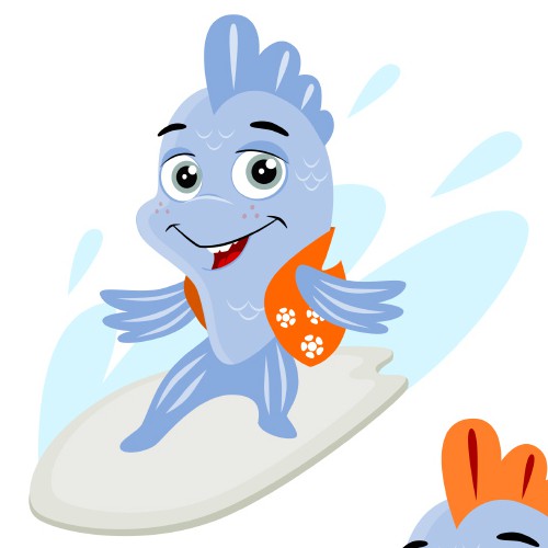 Fish mascot