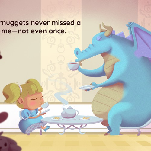 Children's book about a girl and her dragon.