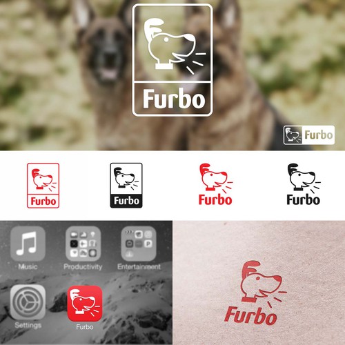 Design a modern, sophisticated logo for a smart pet tech brand