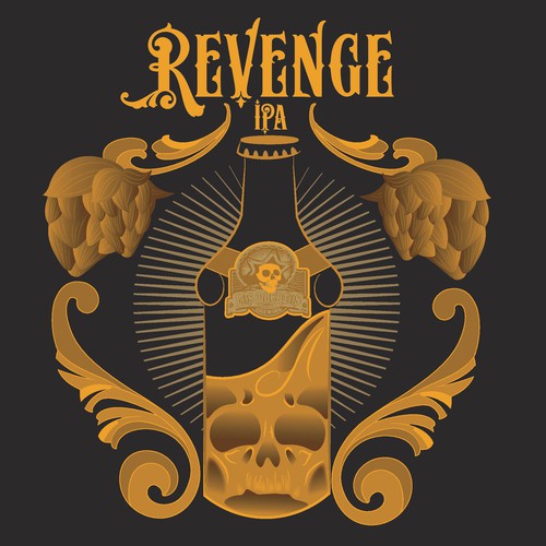 T-shirt Design for a brewery.