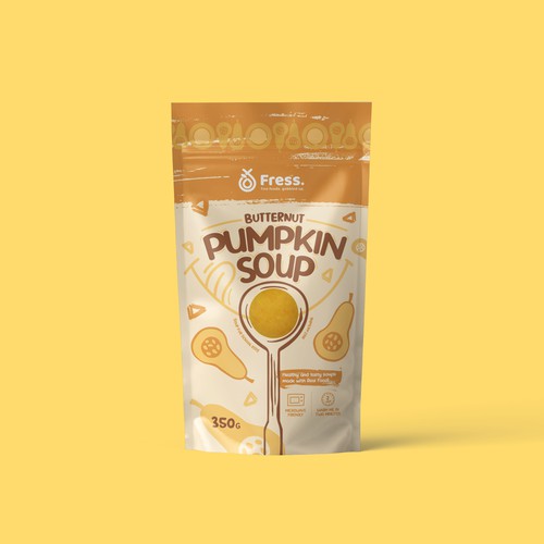 Packaging concept for Pumpkin Soup