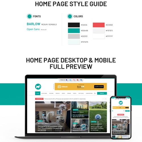 Educational/News/Media/Networking website for physicians